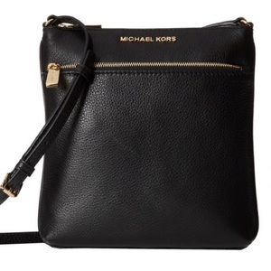 Brand New Michael Kors Riley Flat Crossbody
